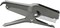 Office B8 Heavy Duty All Metal 45 Sheet Plier Stapler, 210 Stapler Capacity, Full-Strip, Black